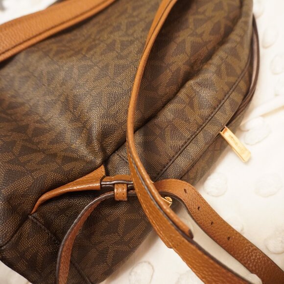 Michael Kors Logo Print Backpack - Picture 10 of 13